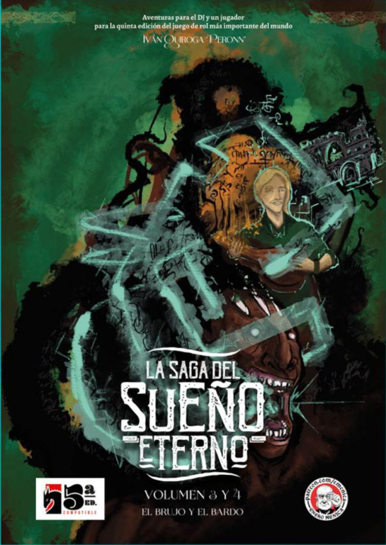 La saga del sueño eterno, vol III y IV. El brujo y el bardo, digital