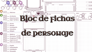 Bloc de fichas de personaje