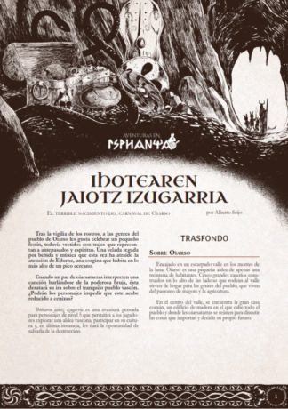 El terrible nacimiento del carnaval de Oiarso