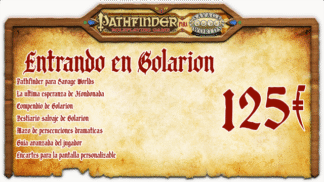 Pack entrando en Golarion