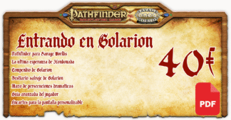 Pack entrando en Golarion, digital