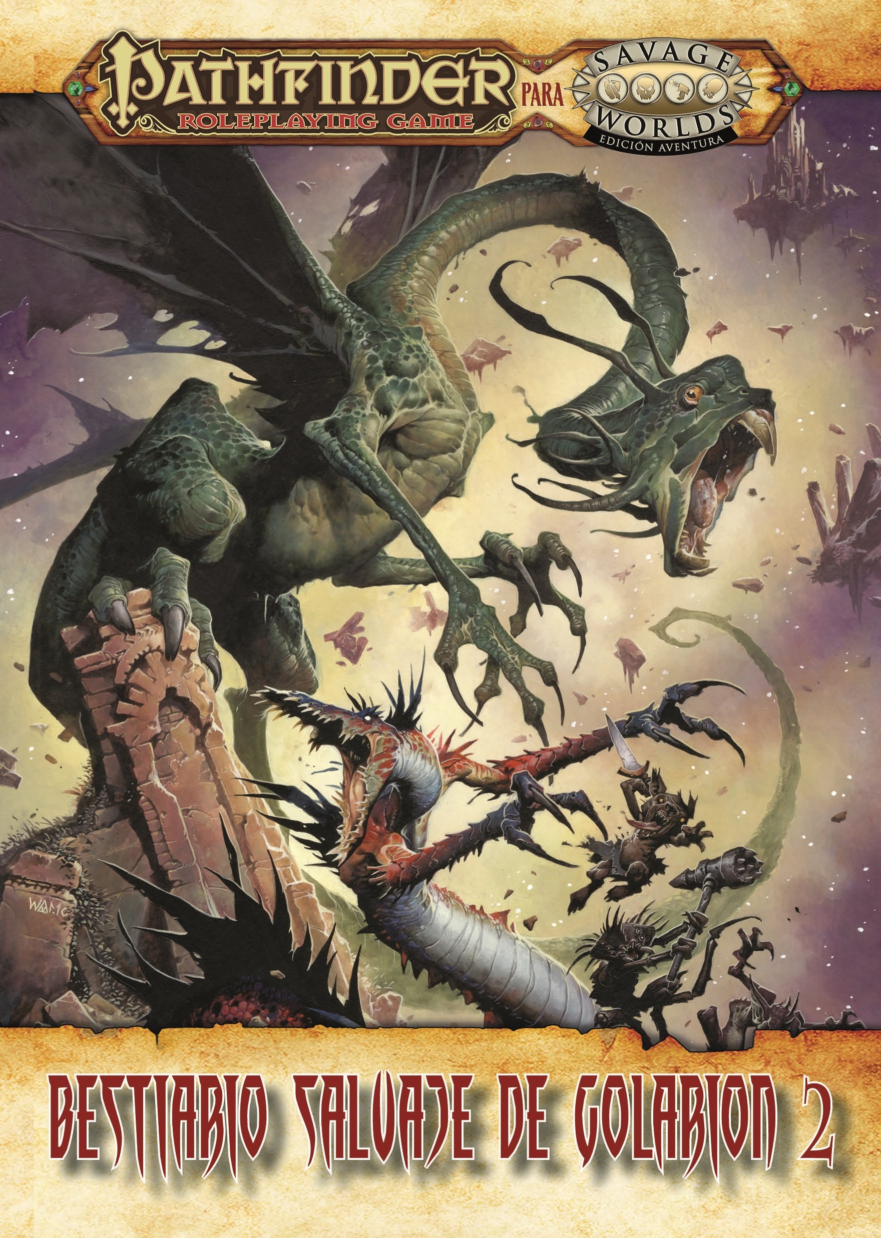Bestiario salvaje de Golarion 2, digital